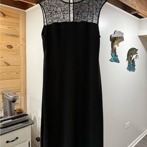 Ralph Lauren Black Dress with Lace
